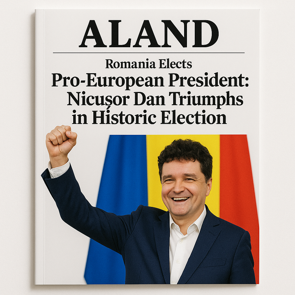  Nicușor Dan Celebrates Presidential Election Victory in Bucharest